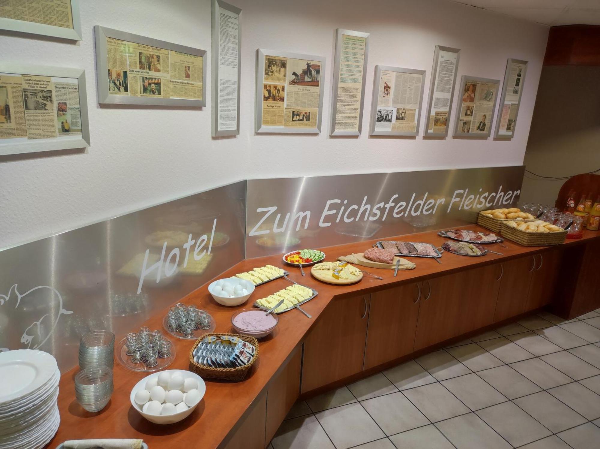 Hotel Zum Eichsfelder Fleischer Heyerode 외부 사진